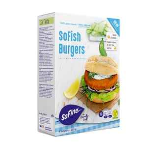 Sofine SoFish burger kasvispihvi 300g pakaste kalorit ja ravintosisältö