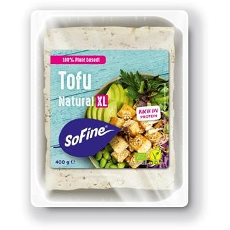 SoFine tofu maustamaton luomu 400g kalorit ja ravintosisältö