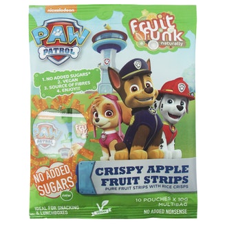 Fruitfunk Paw Patrol Omenahiutale 100G/10-Pack kalorit ja ravintosisältö