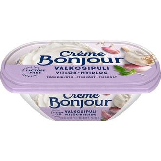 Creme Bonjour 200g Valkosipuli laktoositon kalorit ja ravintosisältö