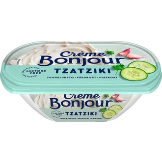 Creme Bonjour 200g Tzatziki laktoositon kalorit ja ravintosisältö