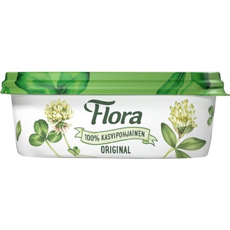Flora 100% kasvipohjainen Original 400g kalorit ja ravintosisältö - 619 kcal