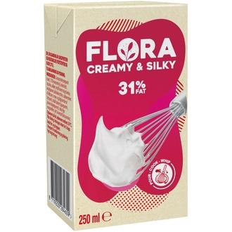 Flora Creamy & Silky vispi 31% 250ml kalorit ja ravintosisältö