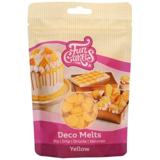 Funcakes decomelts -napit, keltainen 250g kalorit ja ravintosisältö