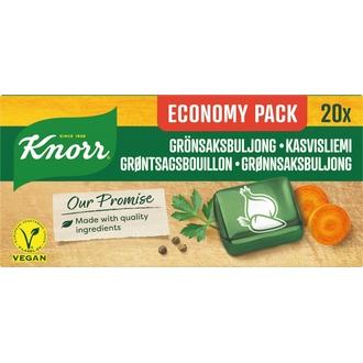 Knorr Kasvis Liemikuutio 20x10g kalorit ja ravintosisältö - 7 kcal