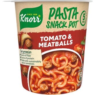 Knorr Tomato & Meatballs Valmisruoka 63 GR kalorit ja ravintosisältö - 98 kcal