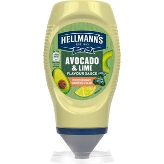 Hellmann's Avocado & Lime Kastike 250 ml kalorit ja ravintosisältö
