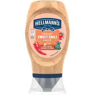Hellmann's Sweet Chili Kastike Pullo 100 % kierrätysmuovia 250 ml kalorit ja ravintosisältö