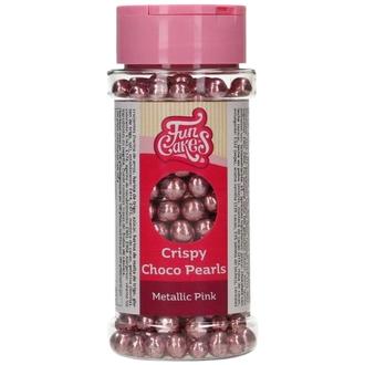 FunCakes suklaahelmet, metallinhohto pinkki 60g kalorit ja ravintosisältö