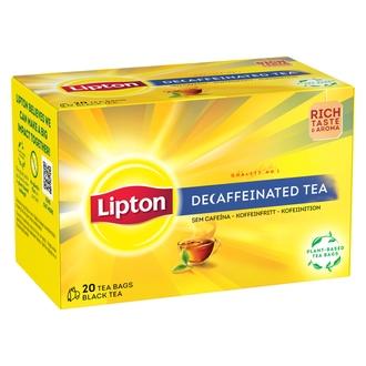 Lipton Musta tee Yellow Label Decaf 36g 20p kalorit ja ravintosisältö