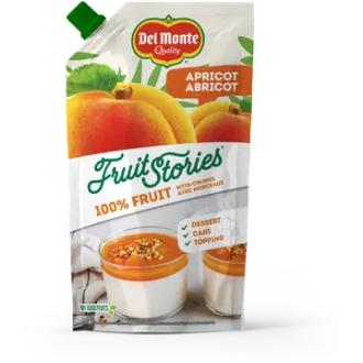 Del Monte Fruit stories Hedelmävalmiste 250g Aprikoosi kalorit ja ravintosisältö - 107 kcal