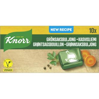 Knorr kasvisliemikuutio 10x10g kalorit ja ravintosisältö - 317 kcal