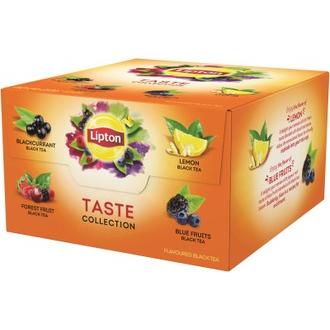 Lipton 40ps Taste Collection musta tee valikoimapakkaus kalorit ja ravintosisältö