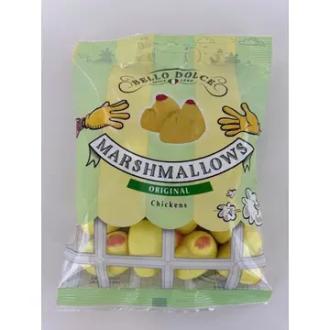 Bello dolce mallow chicks 150g kalorit ja ravintosisältö - 380 kcal