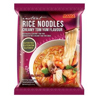 Mama Riisinuudeli Creamy Tom yum 55g kalorit ja ravintosisältö