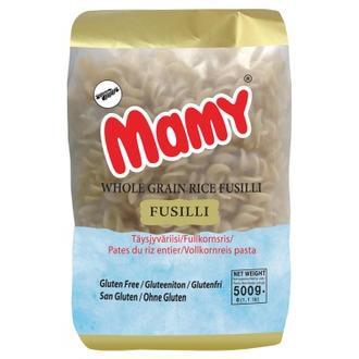 Mama täysjyväriisi fusilli 500g kalorit ja ravintosisältö