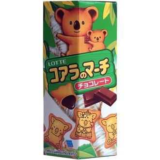 Koala's March Suklaatäytekeksi 37g kalorit ja ravintosisältö - 490 kcal