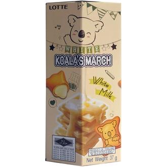 Koala's March Maitokreemi & juusto täytekeksi 37g kalorit ja ravintosisältö - 523 kcal
