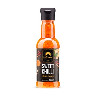 DeSiam sweet chilli kastike 250ml kalorit ja ravintosisältö