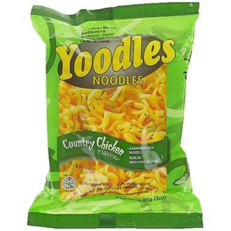 Yoodles Noodles 85g Country Chicken nuudelit kalorit ja ravintosisältö - 82 kcal