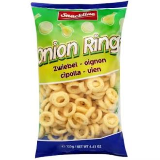 Snackline Sipulirenkaat 125g kalorit ja ravintosisältö - 533 kcal