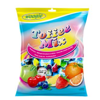 Woogie Toffeemix 160g kalorit ja ravintosisältö - 398 kcal