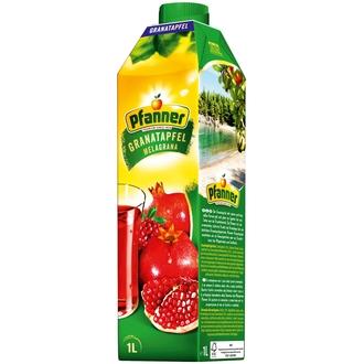 Pfanner Granaattiomena mehujuoma 1 l kalorit ja ravintosisältö