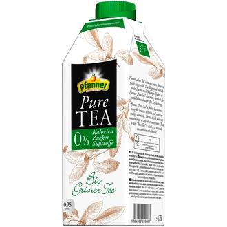 Pfanner Pure Tea Luomu Vihreä Tee 0,75L kalorit ja ravintosisältö - 1 kcal