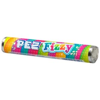 Pez Giant Fizzy Roll 42g, poreileva hedelmämakeinen kalorit ja ravintosisältö - 388 kcal