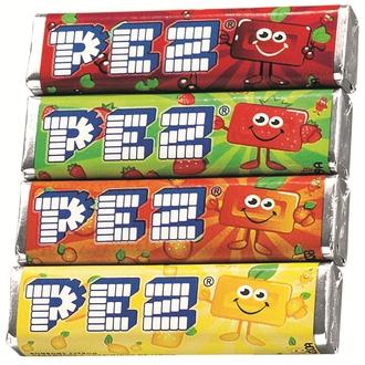 Pez 4x 8,5g -täyttöpakkaus kalorit ja ravintosisältö - 400 kcal