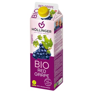 Höllinger Bio Red Rrape luomurypälemehu 1l kalorit ja ravintosisältö