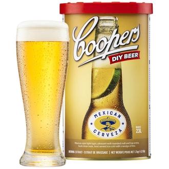 Coopers International Series Mexican Cerveza Humaloitu Mallasuute 1,7 Kg Ja Oluthiiva 7 G