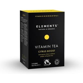 Reilun Kaupan Eloments Citrus Boost Luomuvitamiinitee 14 Pss kalorit ja ravintosisältö - 1 kcal
