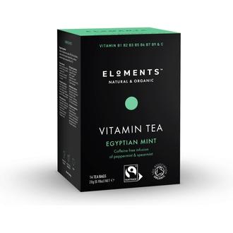 Reilun Kaupan Eloments Egyptian Mint Luomuvitamiinitee 14 Pss kalorit ja ravintosisältö - 1 kcal