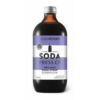 Soda Press Co. Blueberry-Lime 0,5l luomu kalorit ja ravintosisältö